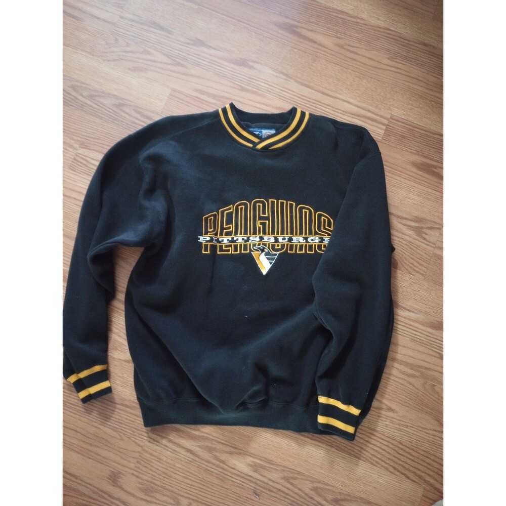 Vintage Pittsburgh Penguins Logo Athletic Heavyweight Large Starter